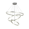 InLight Kremasto Fotistiko LED 100W 3CCT Alouminiou Asimi F80x200cm 6095-A-Silver
