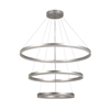 InLight Kremasto Fotistiko LED 100W 3CCT Alouminiou Asimi F80x200cm 6095-A-Silver