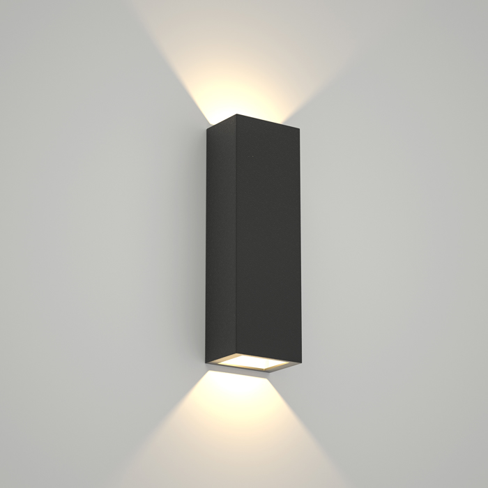ItLighting Aplika Toixou Anthraki Up-Down 'Lanier' LED 5W/3000K me Ruthmizomeni Desmi 12x4.1cm 80201041
