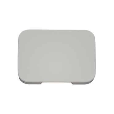 ItLighting Απλίκα Τοίχου Εξ. Χώρου 'Silver' Λευκή LED 1W/3000K 5x7cm 80202420