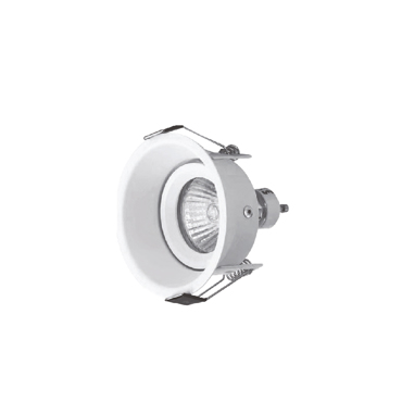 Inlight Downlight Σποτ GU10 σε Λευκή Απόχρωση 8cm (X0010-White)