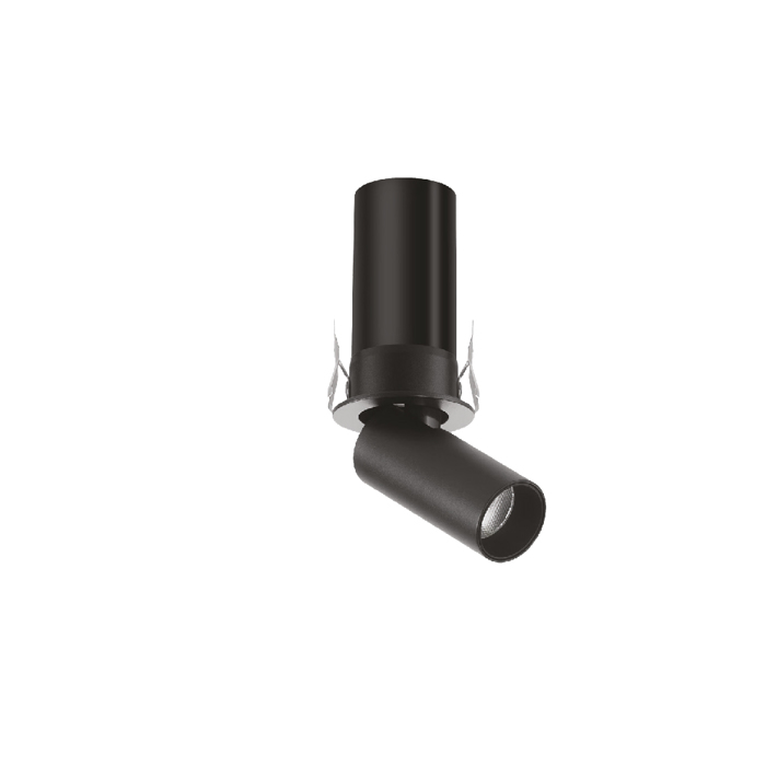 Inlight Downlight Spot 5W 3CCT se Mavri Apoxrosi 4.3x8.7cm (X00170B)