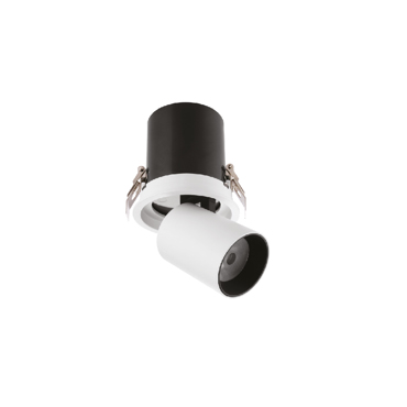 Inlight Downlight Σποτ 10W 3CCT σε Λευκή και Μαύρη Απόχρωση 8.5x10.2cm (X00180WB)