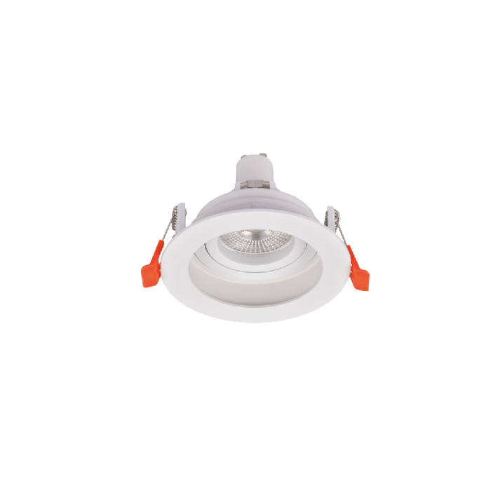 Inlight Downlight Spot GU10 se Lefki Apoxrosi 10cm (X00300W)