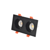 Inlight Downlight Spot GU10 se Mavri Apoxrosi 9.3x15cm (X00330B)