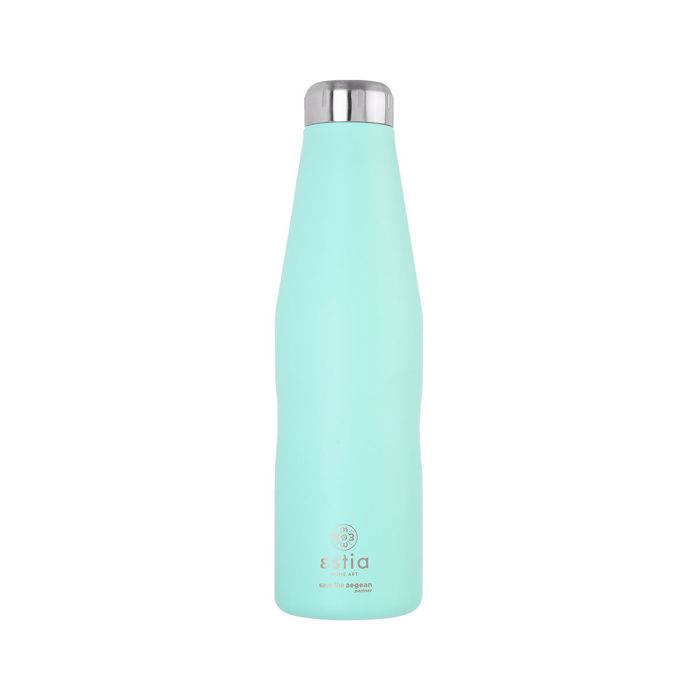 Estia Thermos Travel Flask ''Save the Aegean'' 750ml Bermuda Green 01-16593