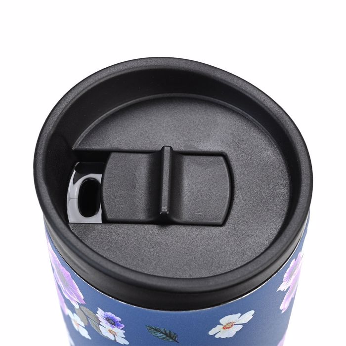 ESTIA Thermos Inox Travel Mug Save the Aegean 350ml Garden Blue 01-20439