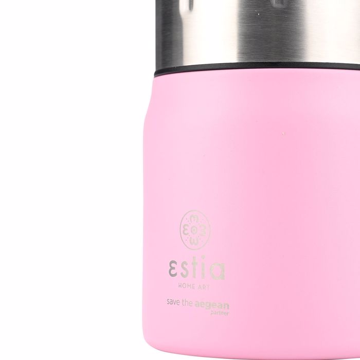 Estia Thermos Lunch Pot SAVE THE AEGEAN 0.5lt BLOSSOM ROSE 01-21665