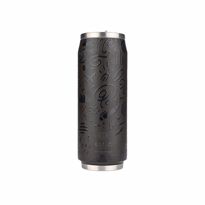Estia Thermos Travel Cup SAVE THE AEGEAN 500ml Noir Echo 01-22631