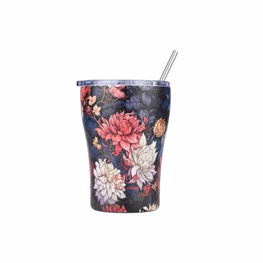 Estia Θερμός Coffee Mug SAVE THE AEGEAN 350ml Midnight Blossom 01-22945