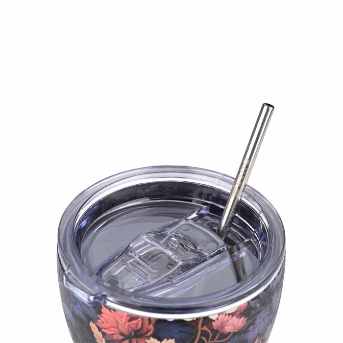 Estia Thermos Coffee Mug SAVE THE AEGEAN 350ml Midnight Blossom 01-22945