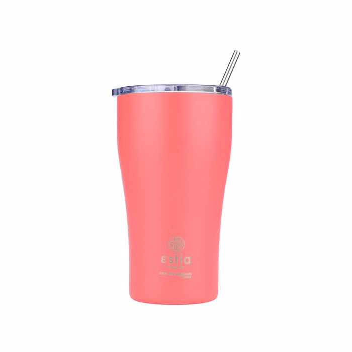 Estia Thermos Coffee Mug SAVE THE AEGEAN 500ml Fusion Coral 01-23164