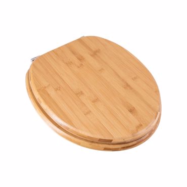 ESTIA Ξύλινο Καπάκι Λεκάνης Bamboo Essentials 35x43x3cm 02-13059