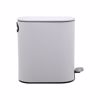Estia Xartodoxeio Baniou Soft Close Slim Metalliko 5lt Lefko 13.8x28.4x30.5cm 02-14575