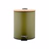 Estia Xartodoxeio Baniou ''Olive Series'' Soft Close Metalliko/Mpampou Ladi/Fusiko 5lt 02-15114