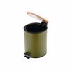 Estia Xartodoxeio Baniou ''Olive Series'' Soft Close Metalliko/Mpampou Ladi/Fusiko 5lt 02-15114