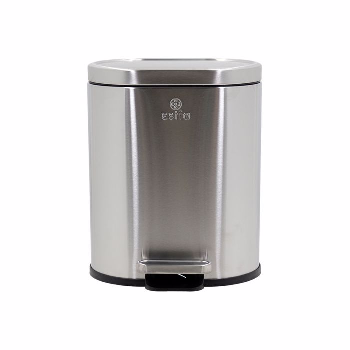 Estia Xartodoxeio Baniou OVOID Soft Close 6lt Inox 24.4x21.5x29.4cm 02-21412