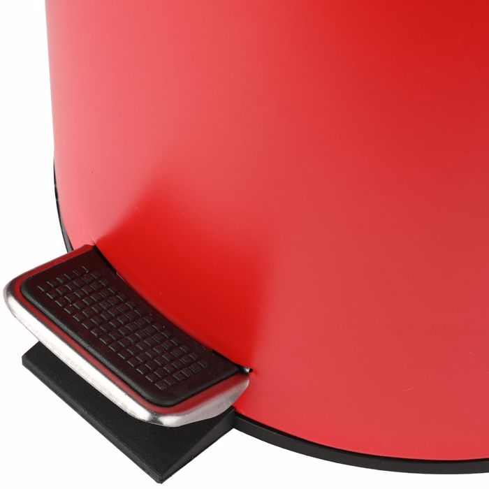 Estia Xartodoxeio Baniou Classic Soft Close 5lt Mat Kokkino 02-21962