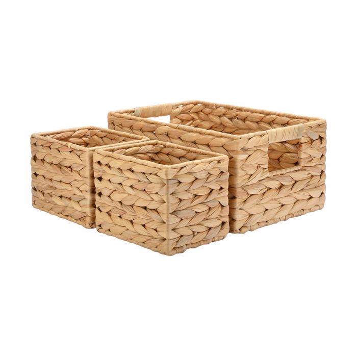 Estia Set ton 3 Kalathia Apothikefsis & Orgnosis FLORANA 30x20x14cm 02-27599