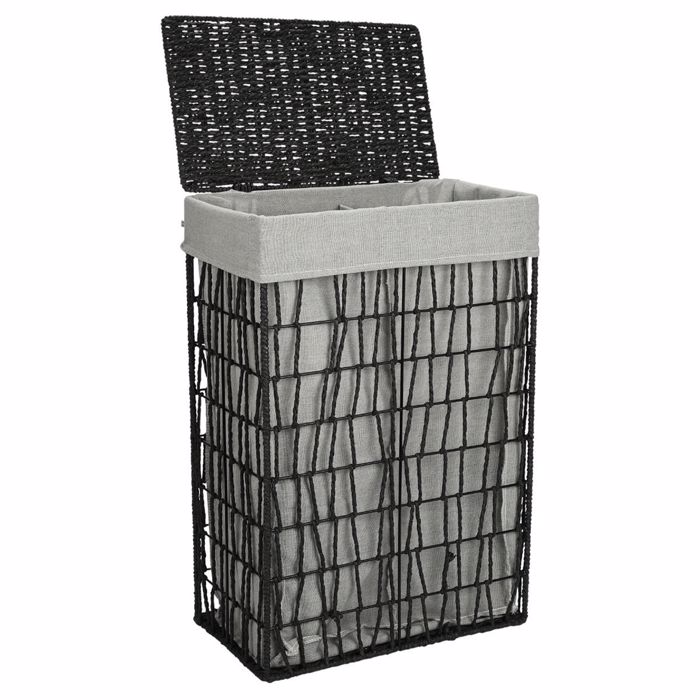 Estia Kalathi Apluton NEST Mavro 2 Theseon 37x22x55cm 02-28077