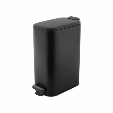 Estia Κάδος Απορριμμάτων Soft Close SLIM 30lt Ματ Μαύρος 23.4x41.3x53.6cm 02-33927