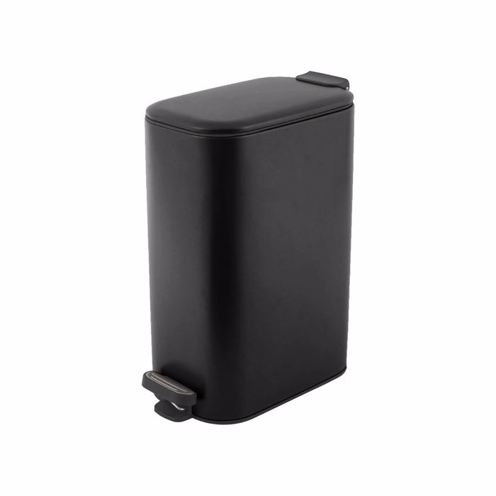 Estia Kados Aporrimmaton Soft Close SLIM 30lt Mat Mavros 23.4x41.3x53.6cm 02-33927