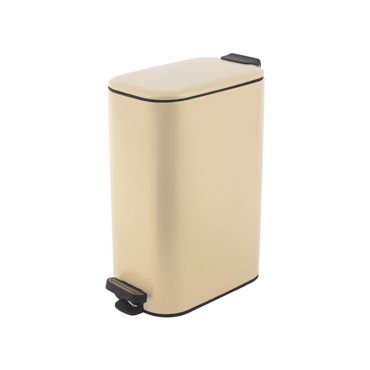 Estia Κάδος Απορριμμάτων Soft Close SLIM 30lt Ματ Μπεζ 23.4x41.3x53.6cm 02-33934