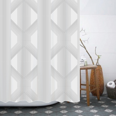 Dimitracas Κουρτίνα Μπάνιου 180x200cm ARTIST Λευκή 02386.001 Dimitracas Κουρτίνα Μπάνιου 180x200cm ARTIST Λευκή 02386.001