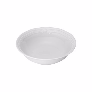 Estia Μπωλ Athénée Πορσελάνινο Ανάγλυφο 16.5cm Λευκό 07-13509