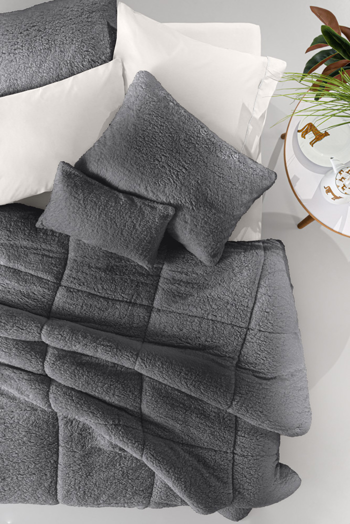 Guy Laroche Paploma uperdiplo MOUTON ANTHRACITE 220X240