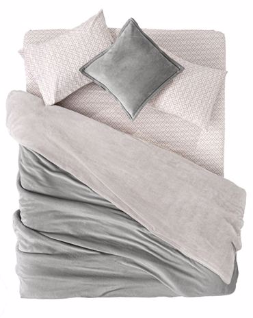 Guy Laroche Κουβέρτα Velvet Vision Υπέρδιπλη 220X240 δύο όψεων Και Δώρο Διακοσμητική Μαξιλαροθήκη 