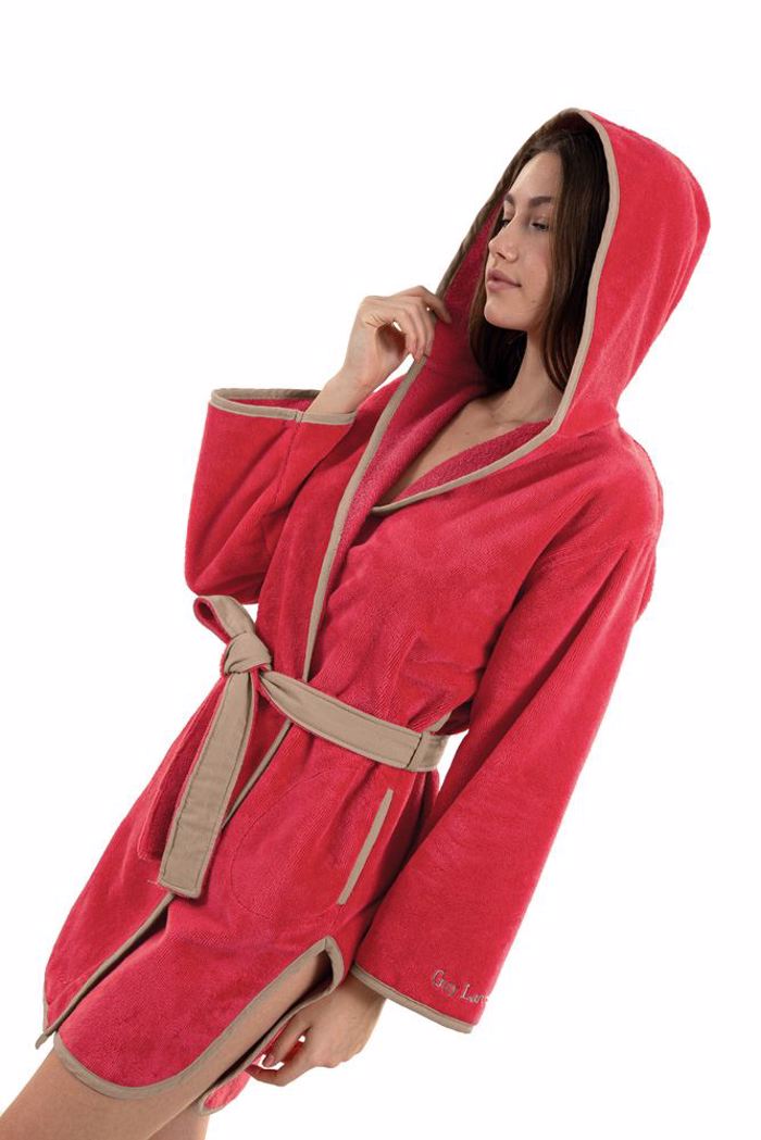 Guy Laroche Bournouzi New Comfy Red Medium me Koukoula