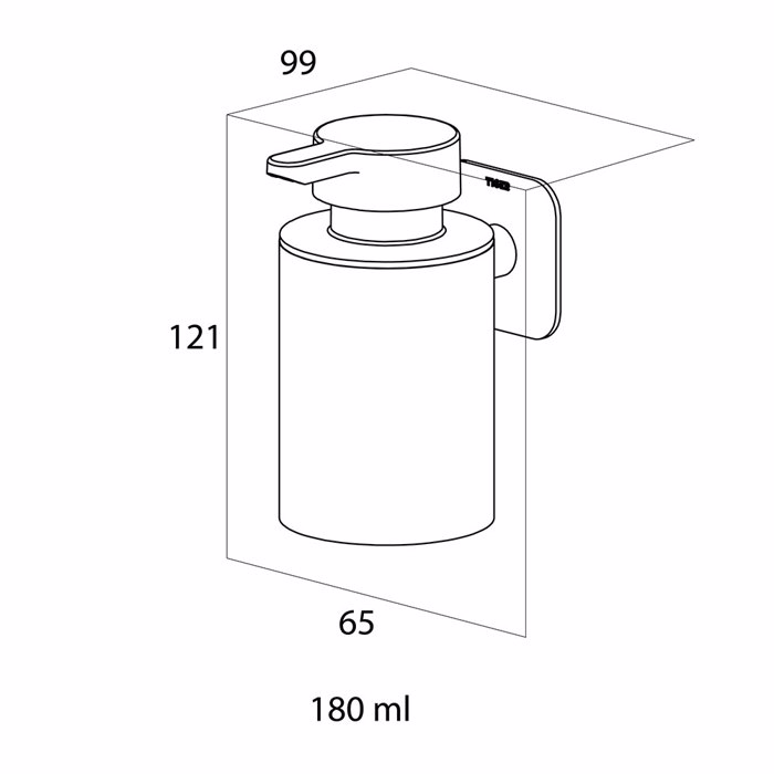 Tiger Colar Doxeio Kremosapounou Epitoixio 180 ml Polished stainless steel 1313430346