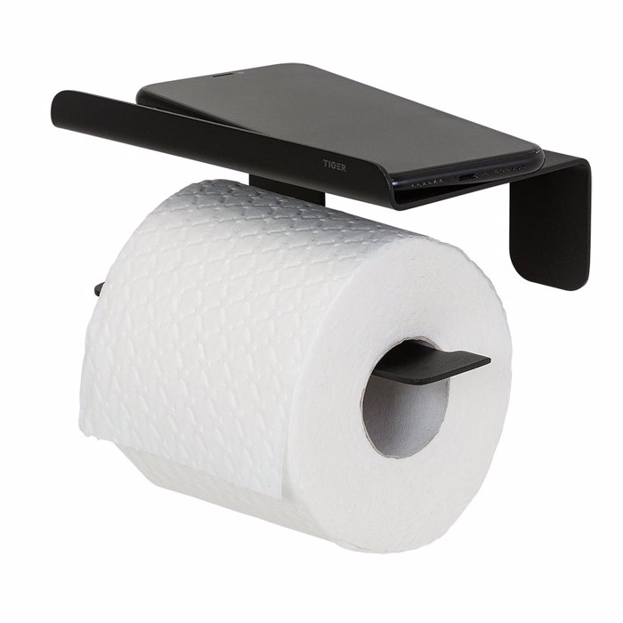Tiger Colar Χαρτοθήκη με Ράφι Black 1314230746 Tiger Colar Xartothiki me Rafi Black 1314230746