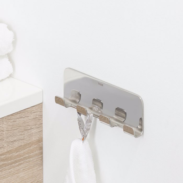 Tiger Colar Aggistro Tetraplo Polished stainless steel 1314730346