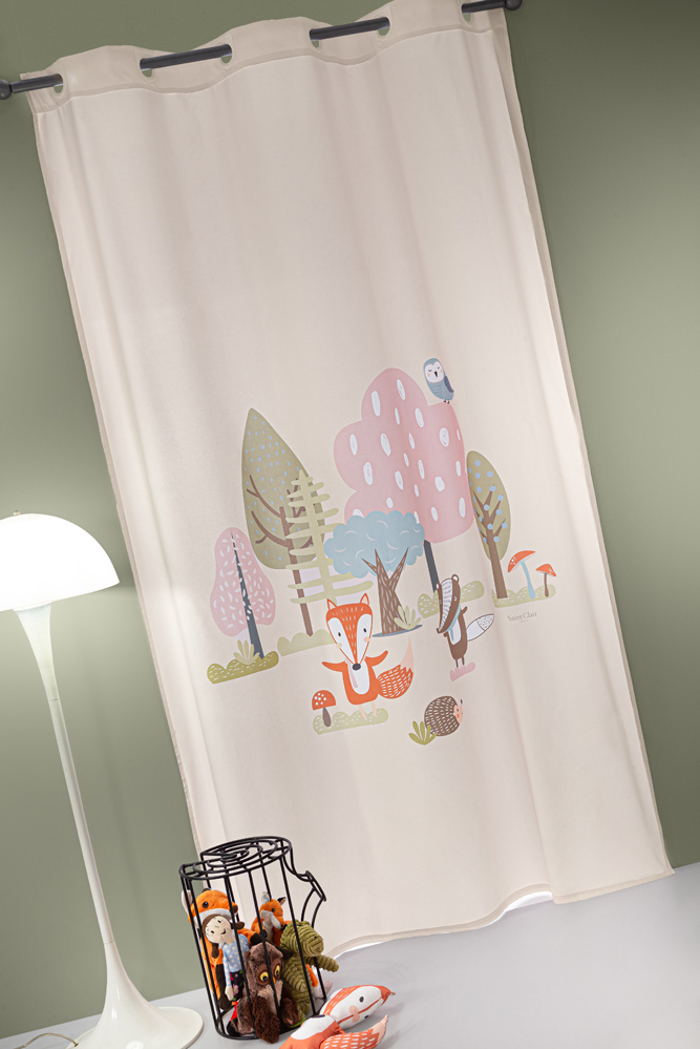 Saint Clair Kourtina Soft - Touch Timber Pudra 160x240