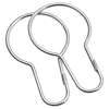 Sealskin Hooks metal 12 pcs aluminum krikoi kourtinas baniou