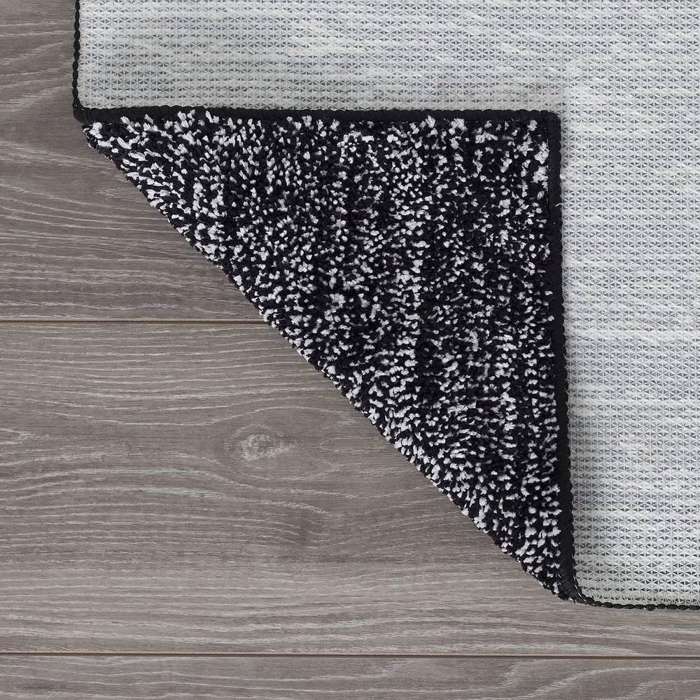 Sealskin Speckles 45x50 black πατάκι λεκάνης Sealskin Speckles 45x50 black pataki lekanis