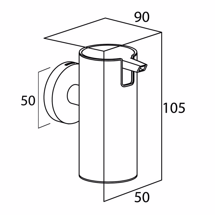Tiger Boston Doxeio Kremosapounou Epitoixio 75 ml Polished stainless steel 305930346