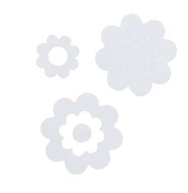 Sealskin Bathflower 7 pcs white αντιολισθητικό ταπέτο
