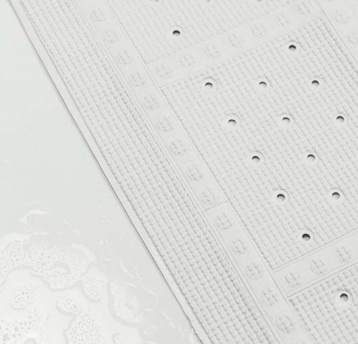 Sealskin Unilux 55x55 white antiolisthitiko tapeto ntouzieras