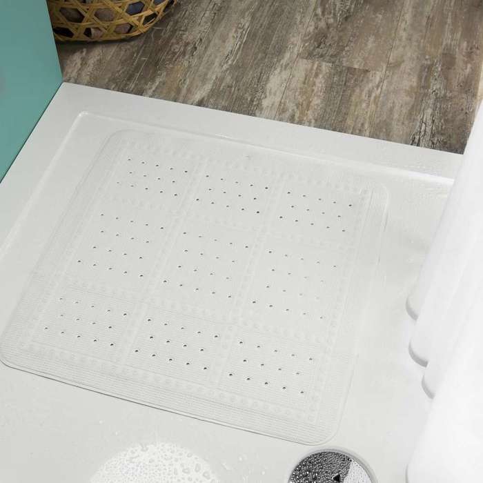 Sealskin Unilux 55x55 white antiolisthitiko tapeto ntouzieras