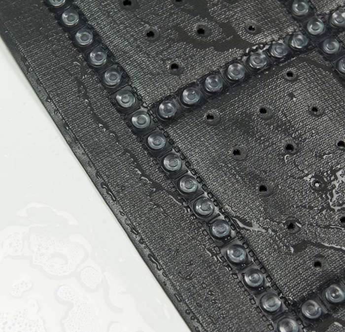 Sealskin Unilux 55x55 anthracite antiolisthitiko tapeto ntouzieras