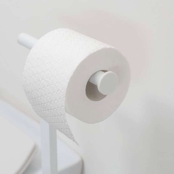 Sealskin Square white σταντ χαρτιού υγείας + πιγκάλ Sealskin Square white stant xartiou ugias + piggal