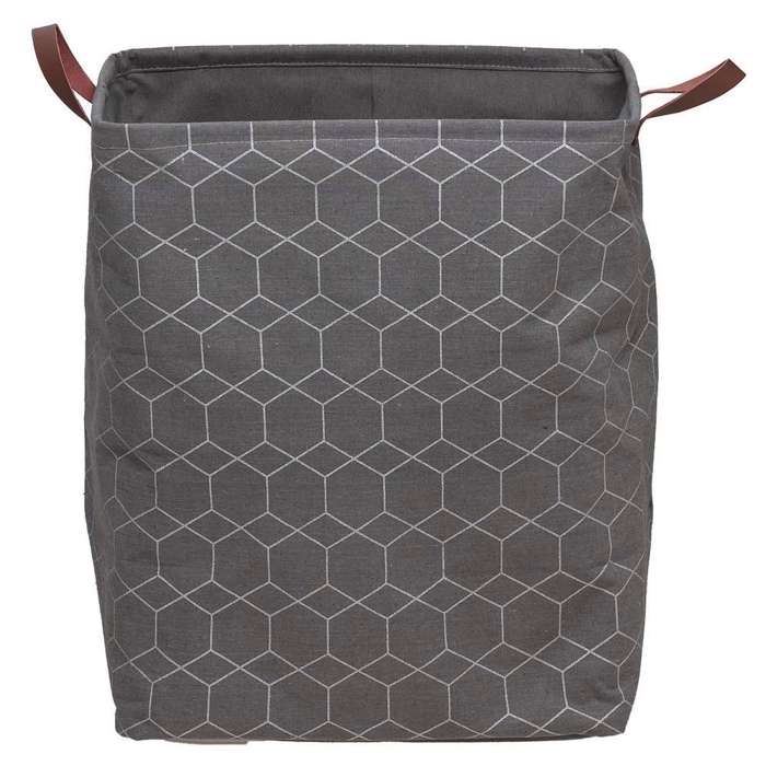 Sealskin Geometric 50x40 grey καλάθι απλύτων Sealskin Geometric 50x40 grey kalathi apluton