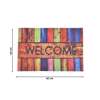 Click Pataki Eisodou PVC 'Welcome' Poluxromo 40X60 6-35-598-0014