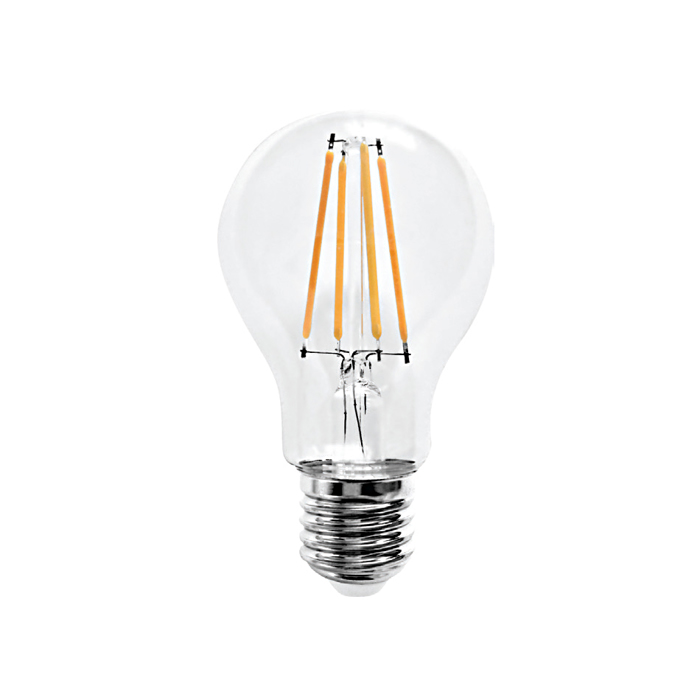 InLight Lamptiras E27 LED Filament A60 10W 1200Lm 4000K Fusiko Lefko Dimmable 7.27.10.18.2