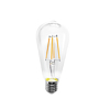 InLight Lamptiras E27 LED Filament ST64 10W 1200Lm 4000K Fusiko Lefko 7.27.10.26.2
