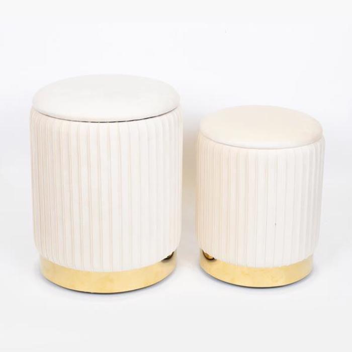 ESTHETI home Set ton 2 Skampo Beloudino Ibouar F35x45cm/F30x38cm 750-10044