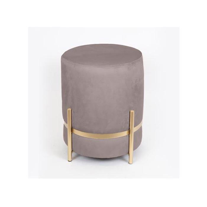 ESTHETI home Skampo Beloudino Ggri me Metallika Podia Xrusa F36x42cm 750-14022
